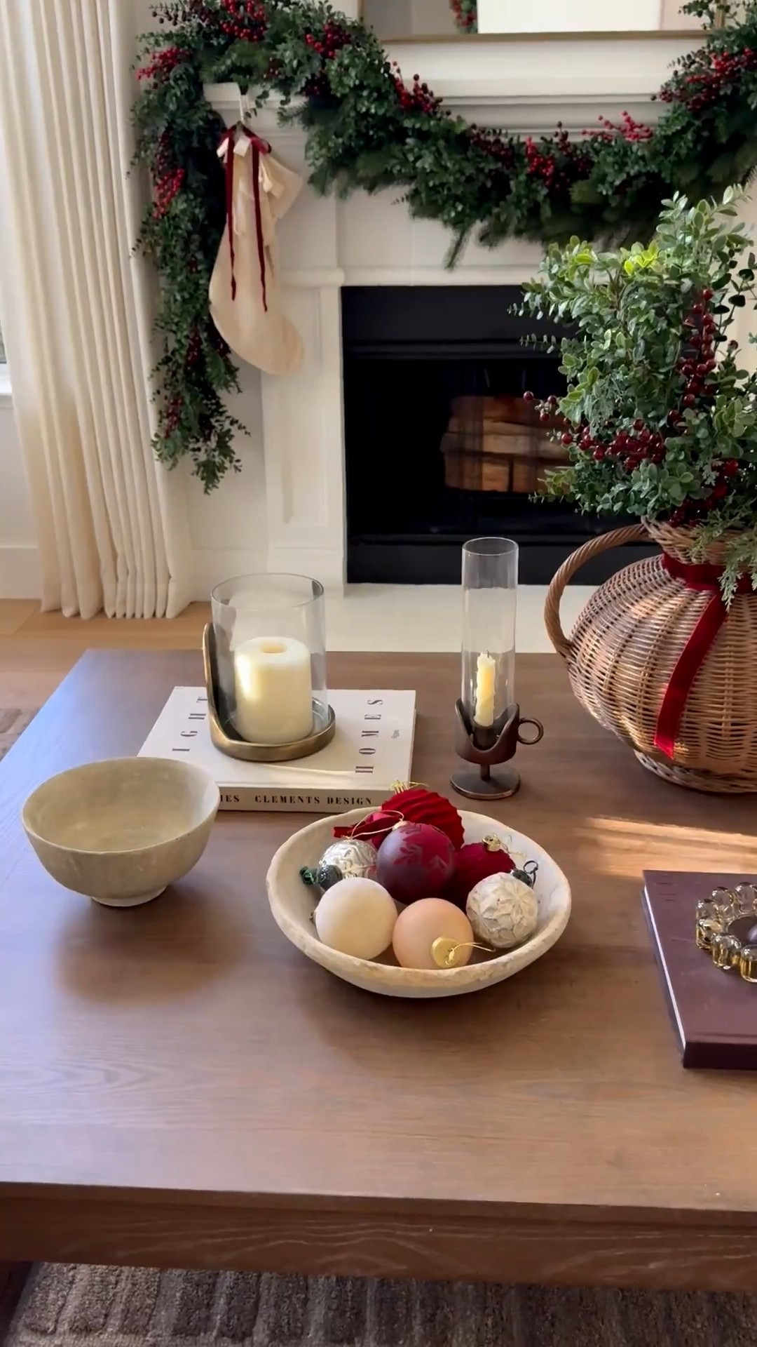 Coffee table decor for Christmas! A lot of great pieces on sale already  

Christmas decor 🎄

#LTKHome #LTKHoliday #LTKCyberWeek