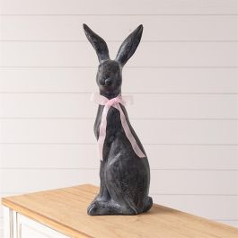 Rustic Cottage Sitting Bunny Figurine | Antique Farm House
