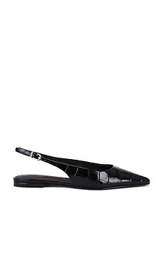 Schutz Paola Ballet Slingback in Black from Revolve.com | Revolve Clothing (Global)