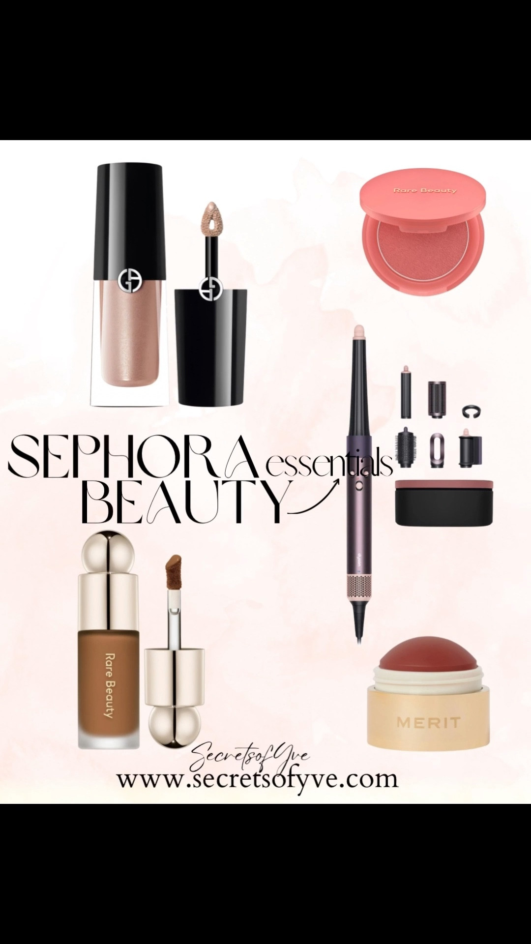 SecretsofYve: @sephora beauty & styling favorites! 
#Secretsofyve #ltkgiftguide
Always humbled & thankful to have you here.. New posts daily at 3pm & 4:15pm EST. 
CEO: PATESI Global & PATESIfoundation.org
 @secretsofyve : where beautiful meets practical, comfy meets style, affordable meets glam with a splash of splurge every now and then. I do LOVE a good sale and combining codes! #ltkstyletip #ltksalealert #ltkfamily #ltkfestival #ltkworkwear #ltku #ltkfindsunder100 #ltkfindsunder50 #ltkover40 #ltkpetite #ltkplussize #ltkmidsize #ltktravel #ltkparties #ltkbump #ltkselfcare #ltlkgrwm #ltkvlog secretsofyve 

#LTKSeasonal #LTKWedding #LTKBeauty