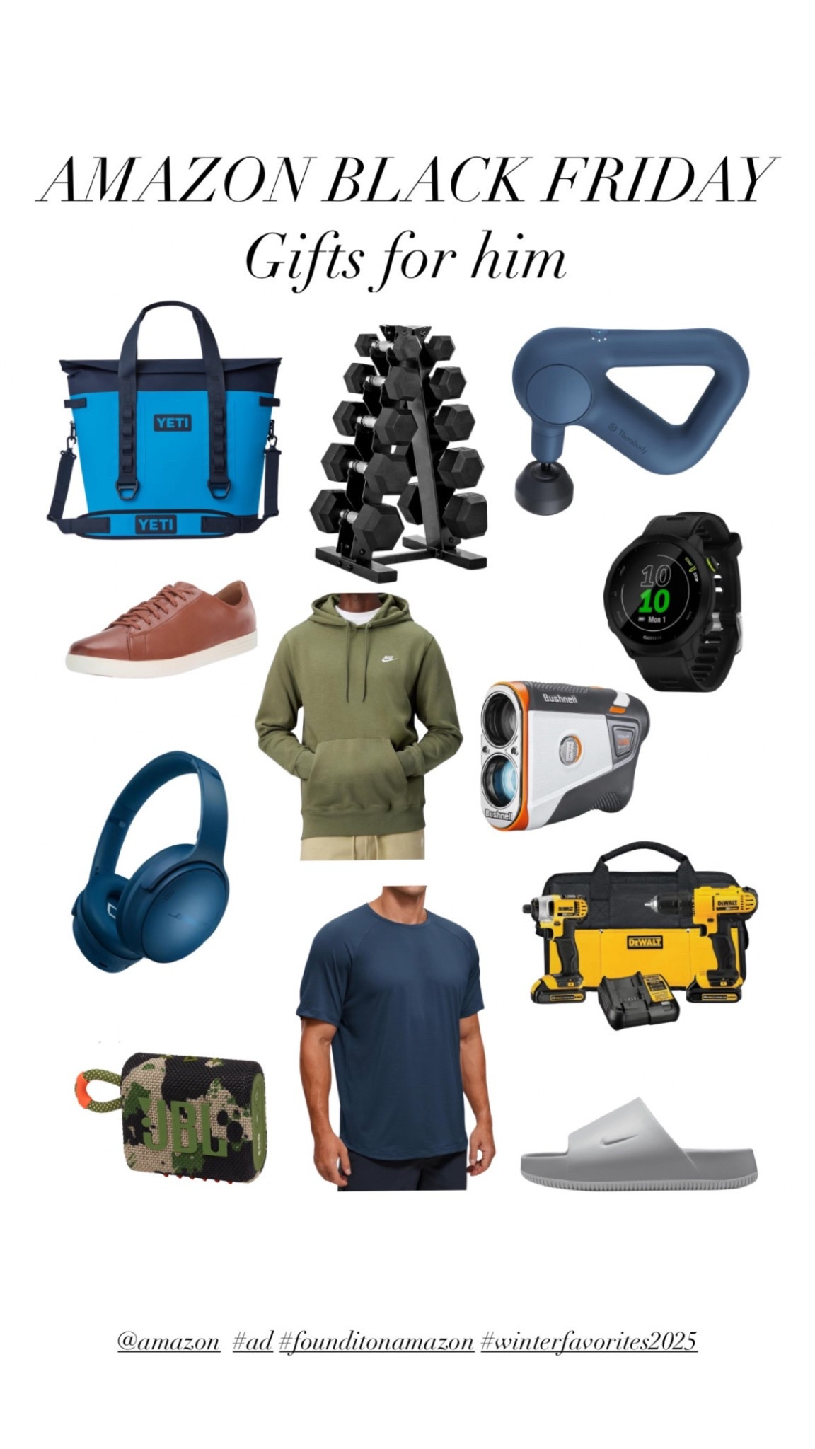 AMAZON BLACK FRIDAY DEALS! 

#ad #amazon #founditonamazon #winterfavorites25

Gifts for him 

#LTKCyberWeek #LTKHoliday #LTKGiftGuide