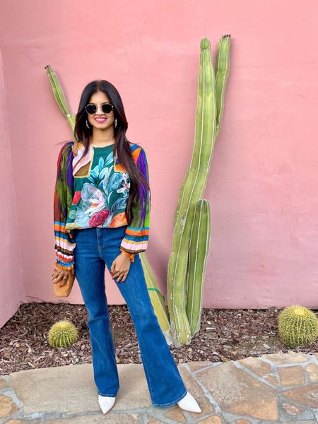 Most vibrant  and comfortable #anthropologie #blouse !! 
#easyoutfits #ootd #instafashion 
#colorful #palmsprings 

#LTKfit #LTKstyletip #LTKSeasonal