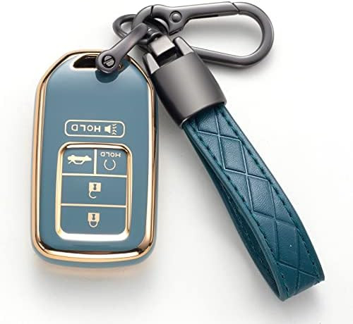 Saimui for Honda Key Fob Cover, Key Fob Case for Honda Accord Civic CRV Pilot Odyssey Smart Premi... | Amazon (US)