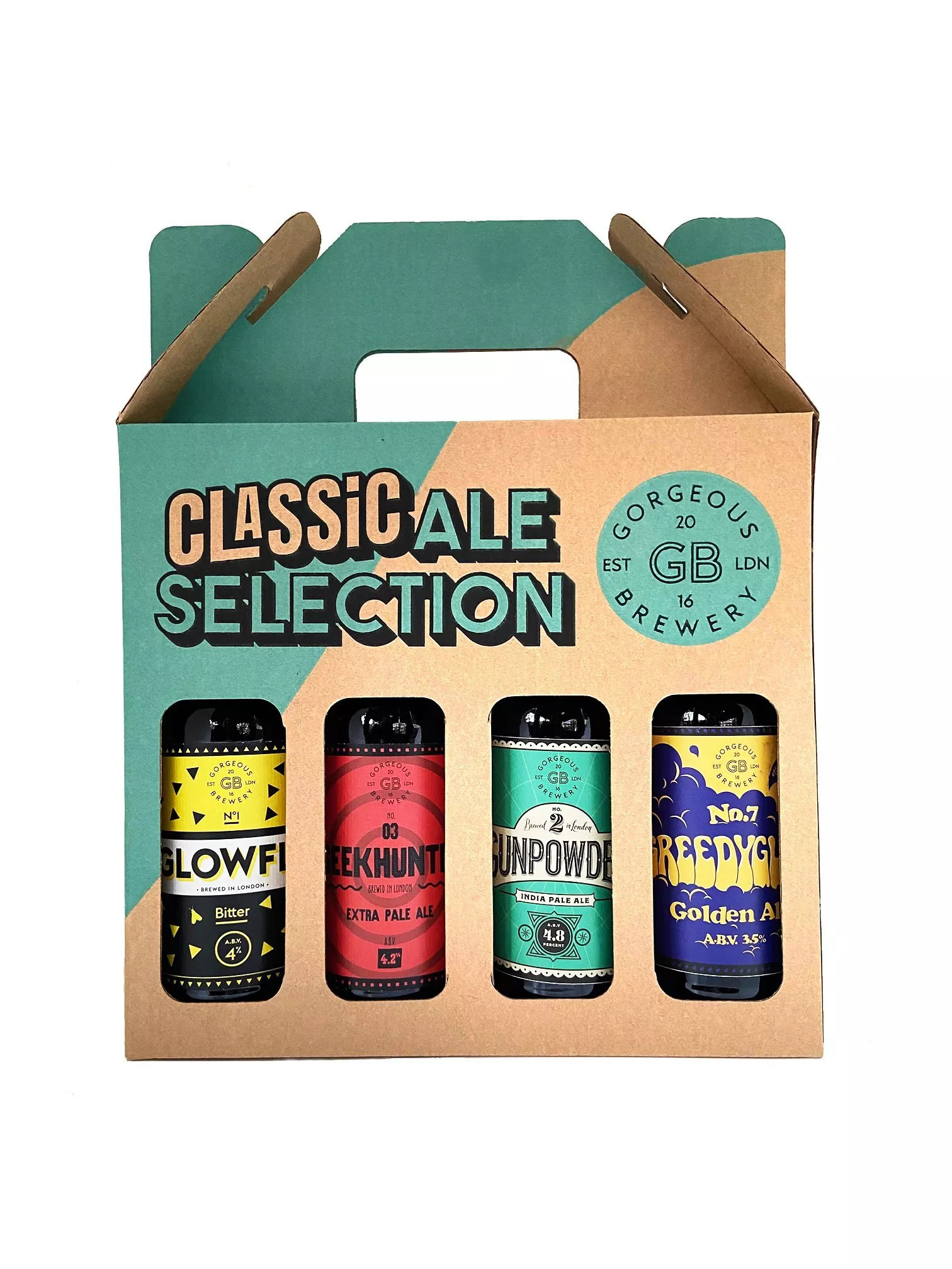 Gorgeous BreweryClassic Ale Selection, 4x 330ml | John Lewis (UK)