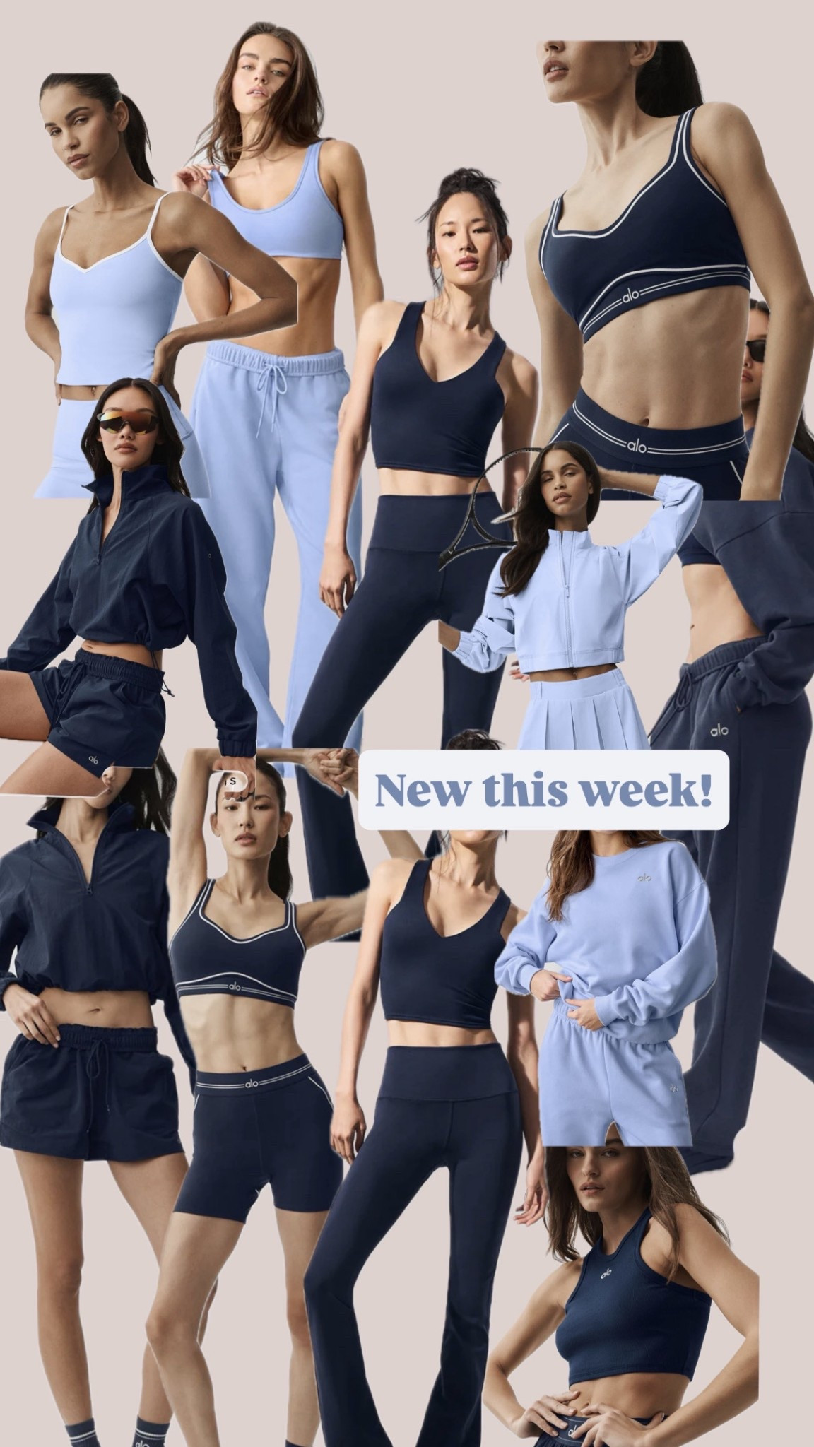 New in
Alo yoga
Trending
athleisure 
Workout sets
OOTD 

#LTKfitnessgoals #LTKActive #LTKootd
