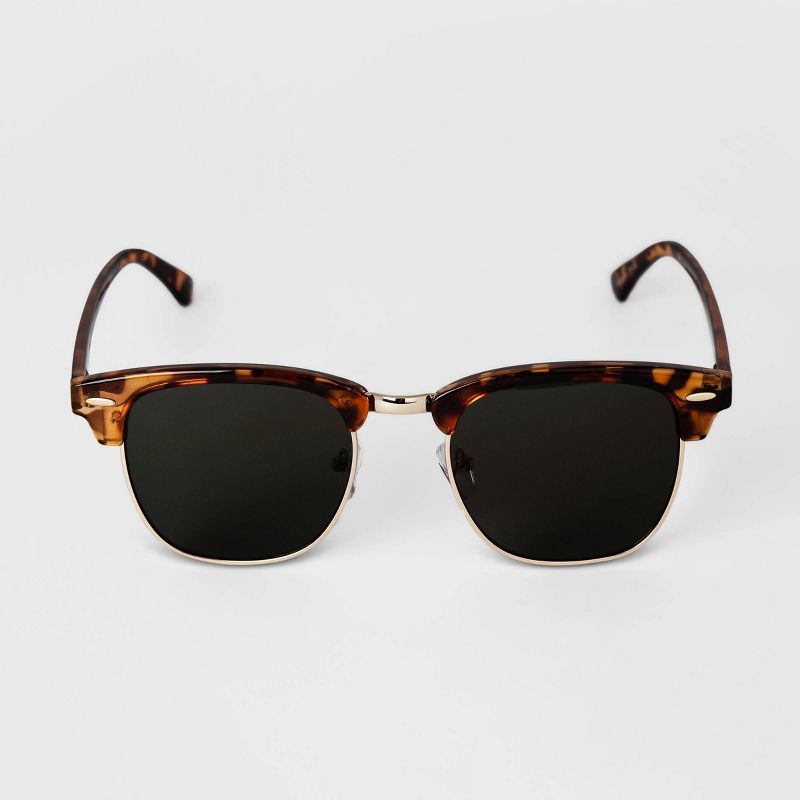 Men's Retro Browline Sunglasses - Goodfellow & Co™ | Target