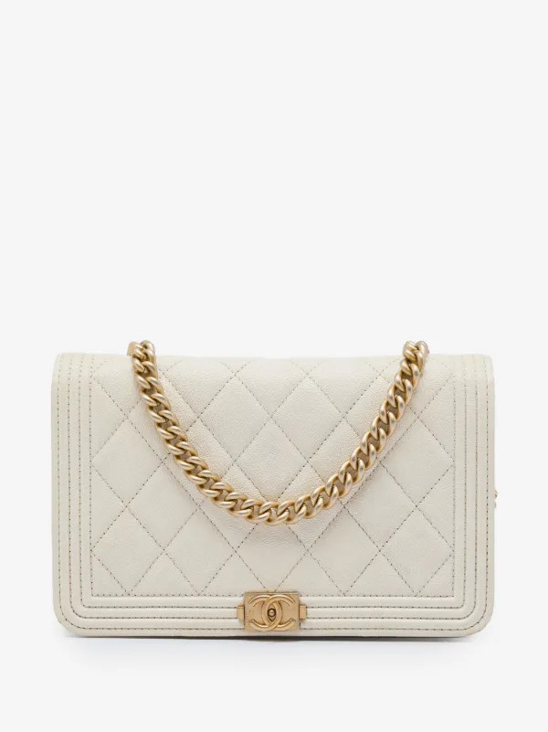 2019 Quilted Caviar Boy Wallet on Chain crossbody bag | Farfetch Global