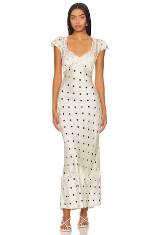 Free People Butterfly Babe Midi Dress in Tea Combo from Revolve.com | Revolve Clothing (Global)