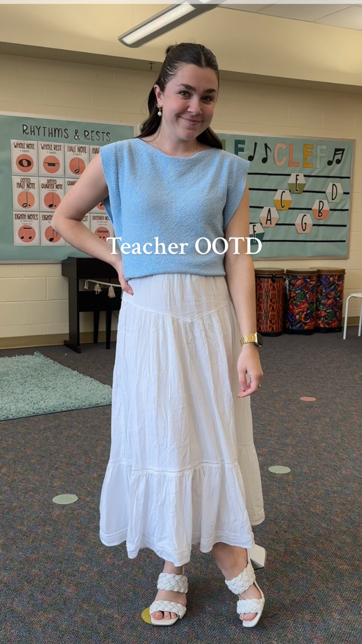 Today’s teacher fit!🩵✨

#LTKSeasonal #LTKPetite #LTKWorkwear