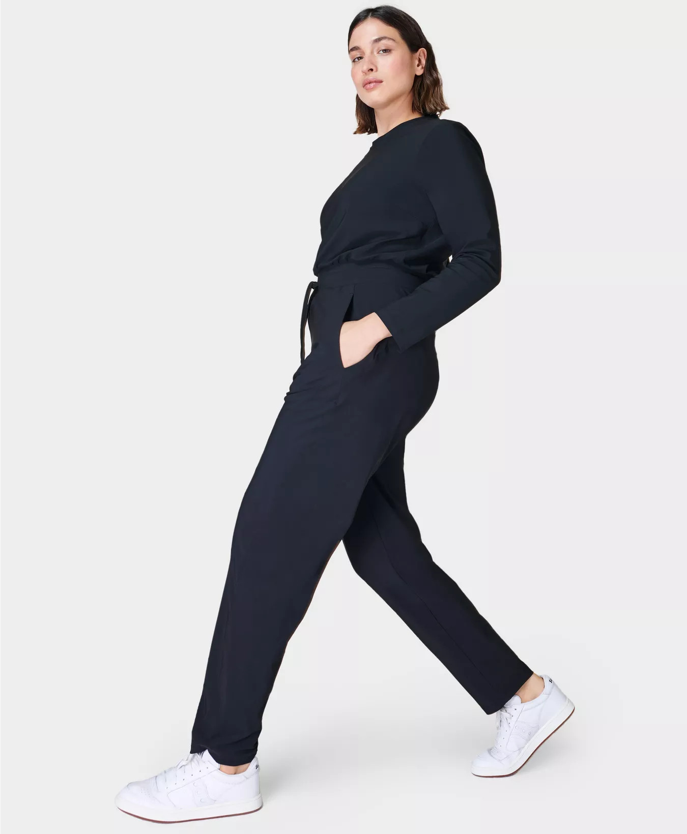 Explorer Long Sleeve Jumpsuit | Sweaty Betty UK