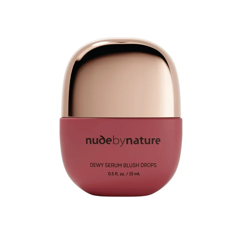 Nude by Nature Dewy Serum Liquid Blush, 02 Warm Rose - Walmart.com | Walmart (US)