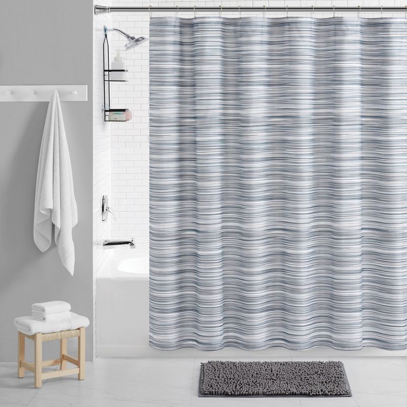 15pc Shower Set Marl Striped Gray - Jade + Oake | Target