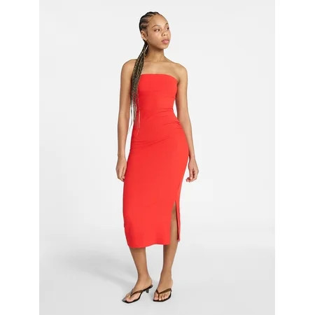 No Boundaries Tube Maxi Dress, Women's XXS-XXL | Walmart (US)