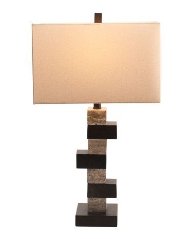 35.5in Abstract Metal Table Lamp | TJ Maxx