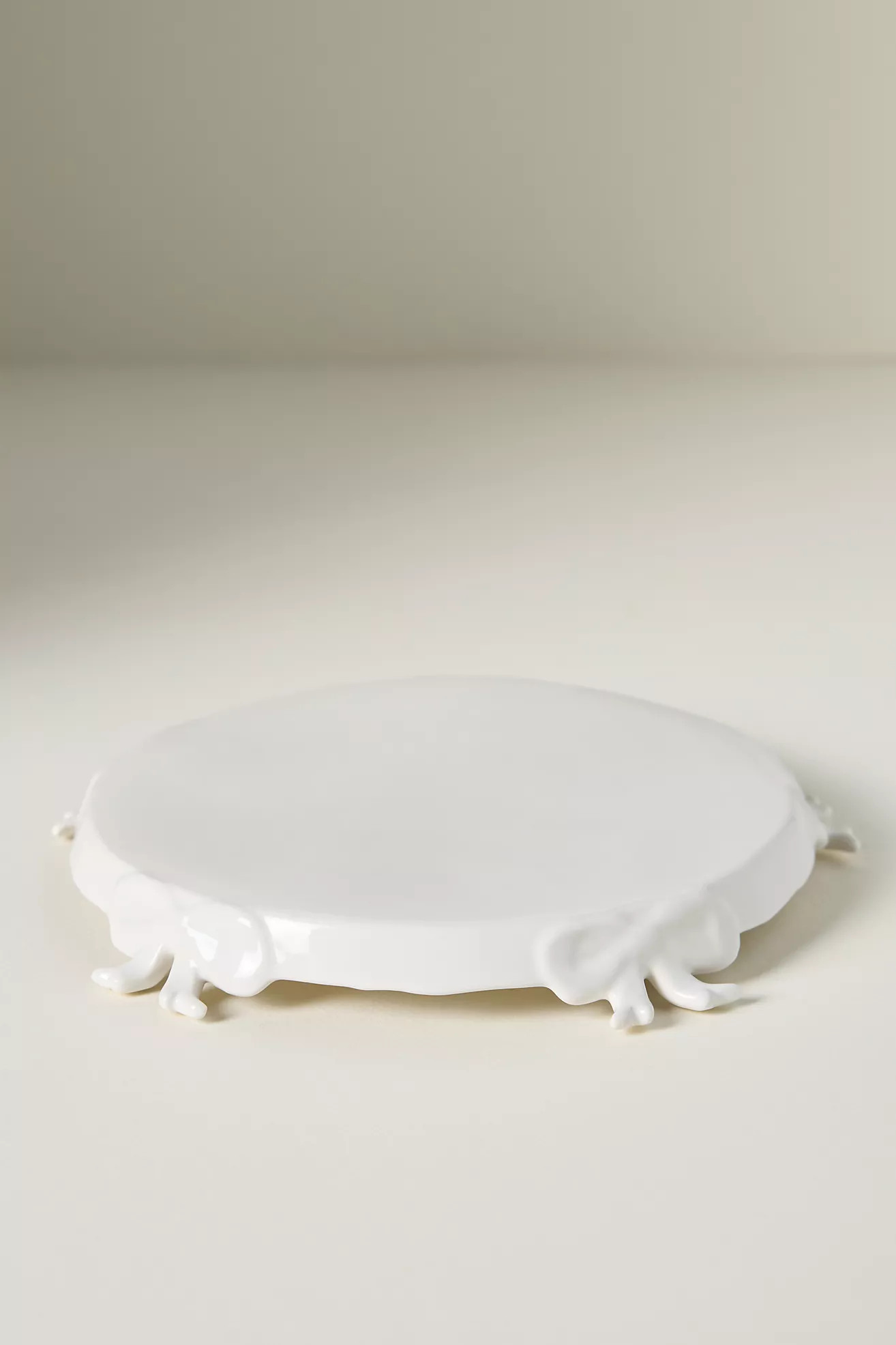 Benedita Bow Stoneware Trivet | Anthropologie (US)