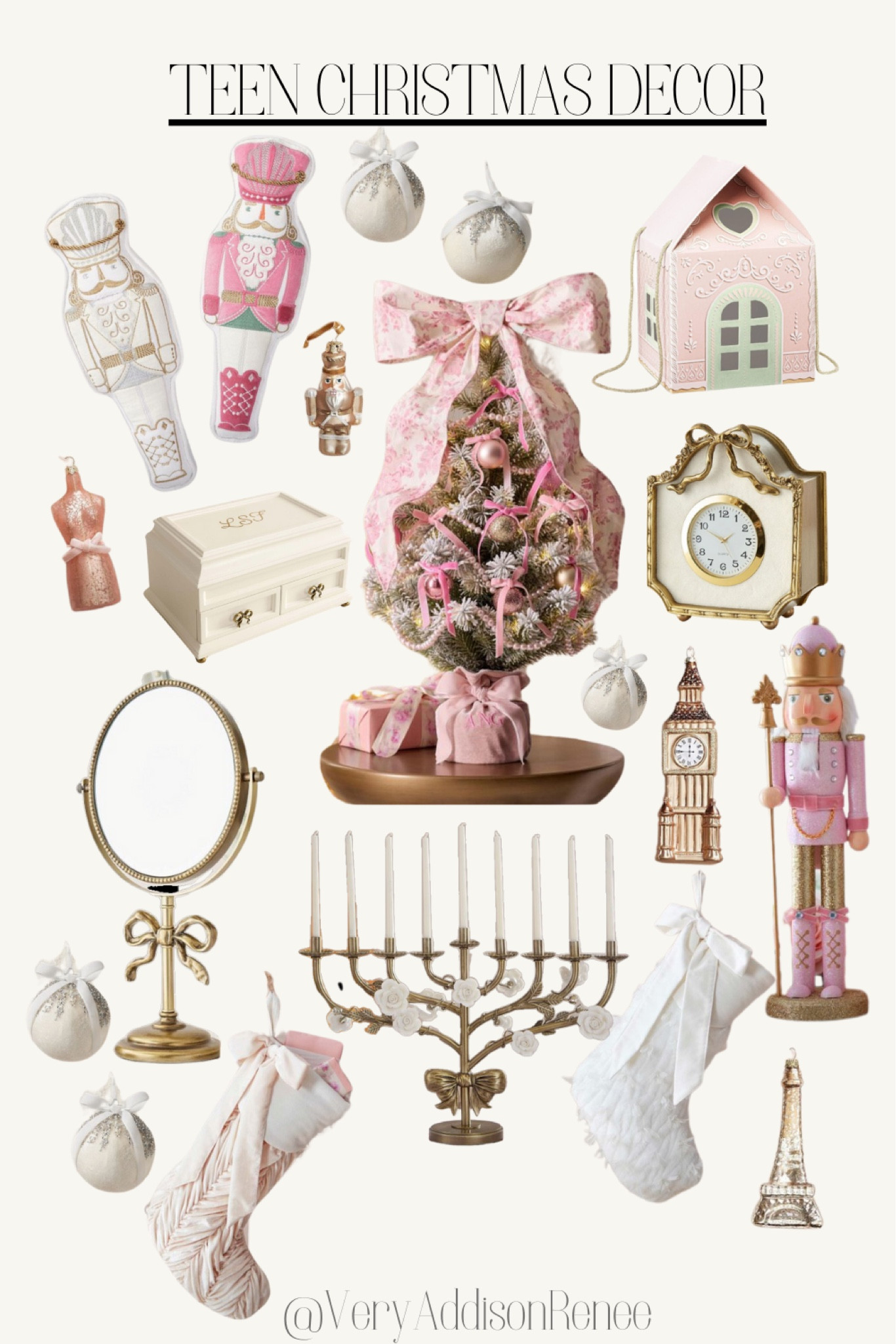 Great and very cute Christmas decorations for your teenage girl and her room! Complete with a mini tree, nutcracker pillows, super cute stockings etc! 

Follow for more!











Christmas, Christmas gift, Christmas gift 2024, Christmas gift guide, girls Christmas gift, Christmas gift for her, Christmas gift ideas, teen Christmas, teen girl Christmas, Christmas teen, Christmas teen decor, teen decor, teen decoration, room inspo, decor inspo, white stocking, cute stocking, croquette stocking, jewelry box, cute mini tree, pink nutcracker, teen room inspo

#LTKHoliday #LTKGiftGuide #LTKSeasonal