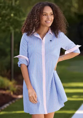 Crown & Ivy™ Sewing Down South x Crown & Ivy™ Murray Long Sleeve Shirtdress | Belk