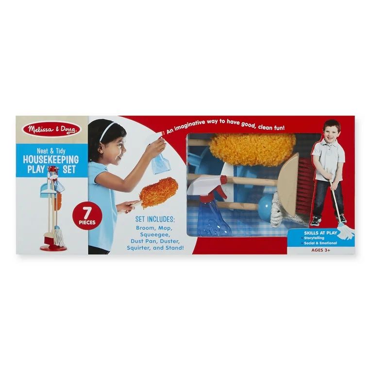 Melissa & Doug Neat & Tidy Housekeeping Toy Set | Walmart (US)