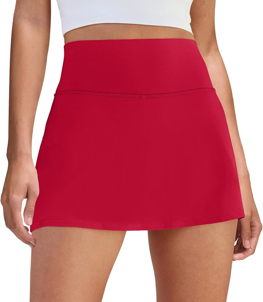 Womens Skort Tennis Skirt with Pocket Shorts Mini Golf Skirts High Waisted Athletic Skorts Summer... | Amazon (US)