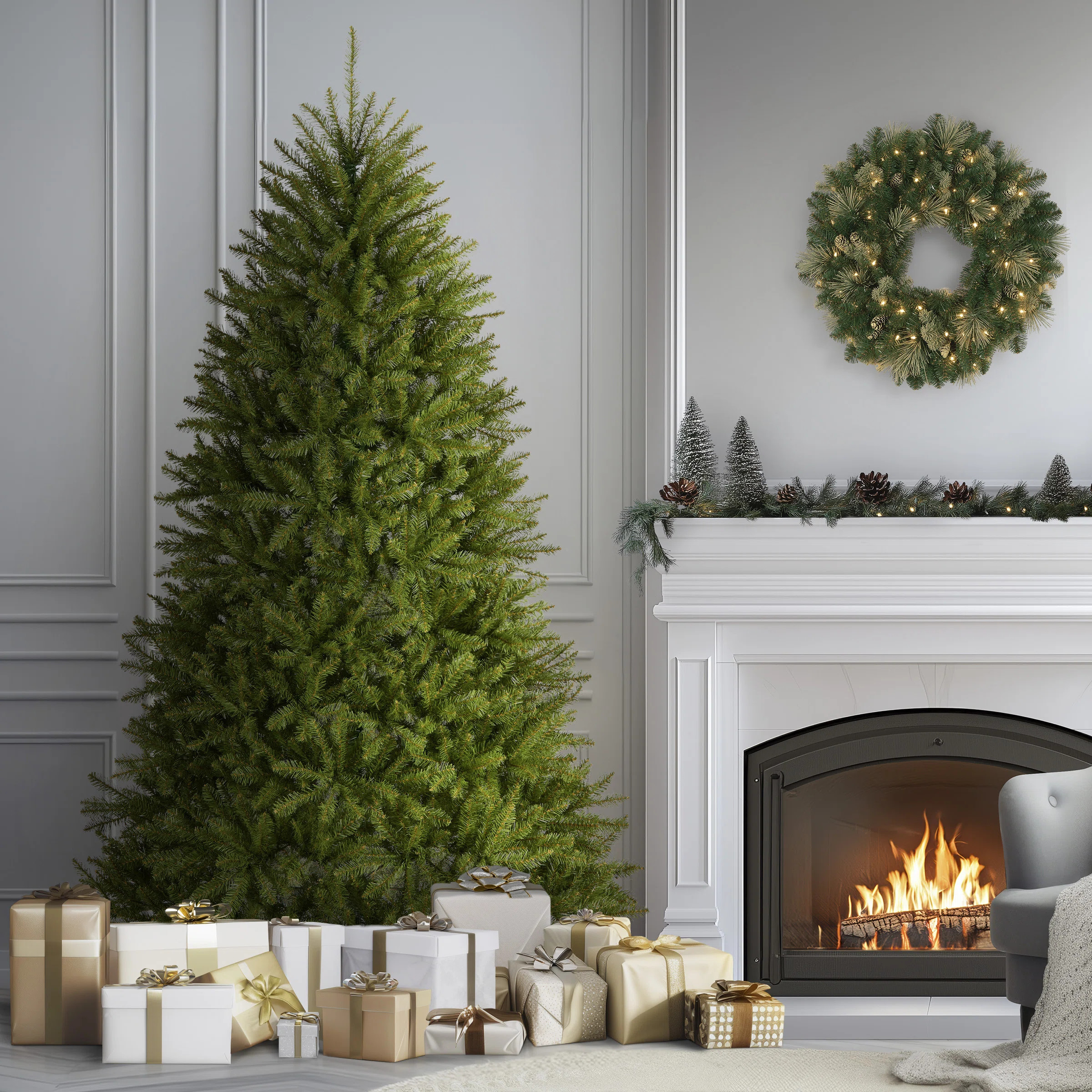 Dunhill Fir Artificial Full Christmas Tree | Wayfair North America
