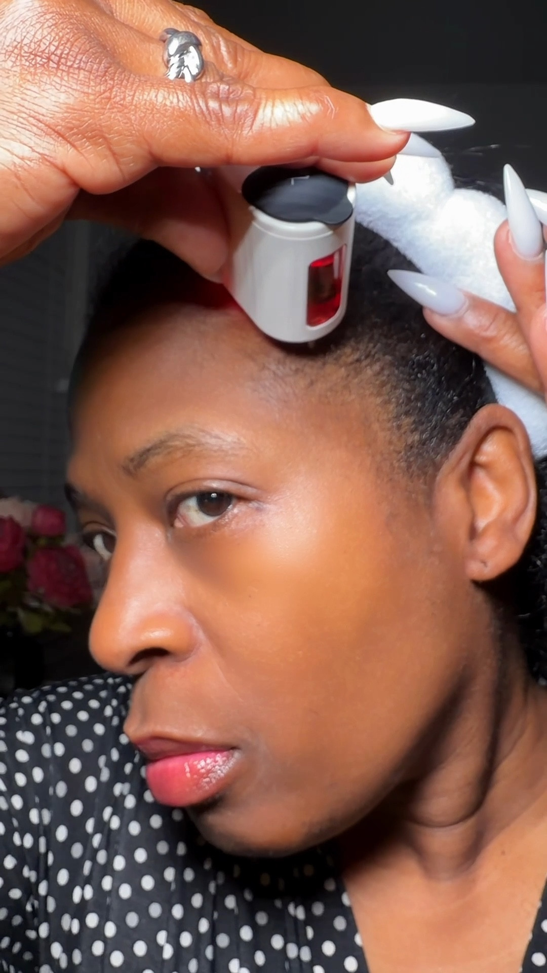 If you use scalp serums but hate the messy application this scalp treatment delivery system makes it so much easier to target your scalp directly while keeping your hands clean.💁🏽‍♀️✨

#haircareroutine
#thinninghairhelp
#healthyhairjourney
#scalpcare

#LTKOver40 #LTKBeauty #LTKselfcare