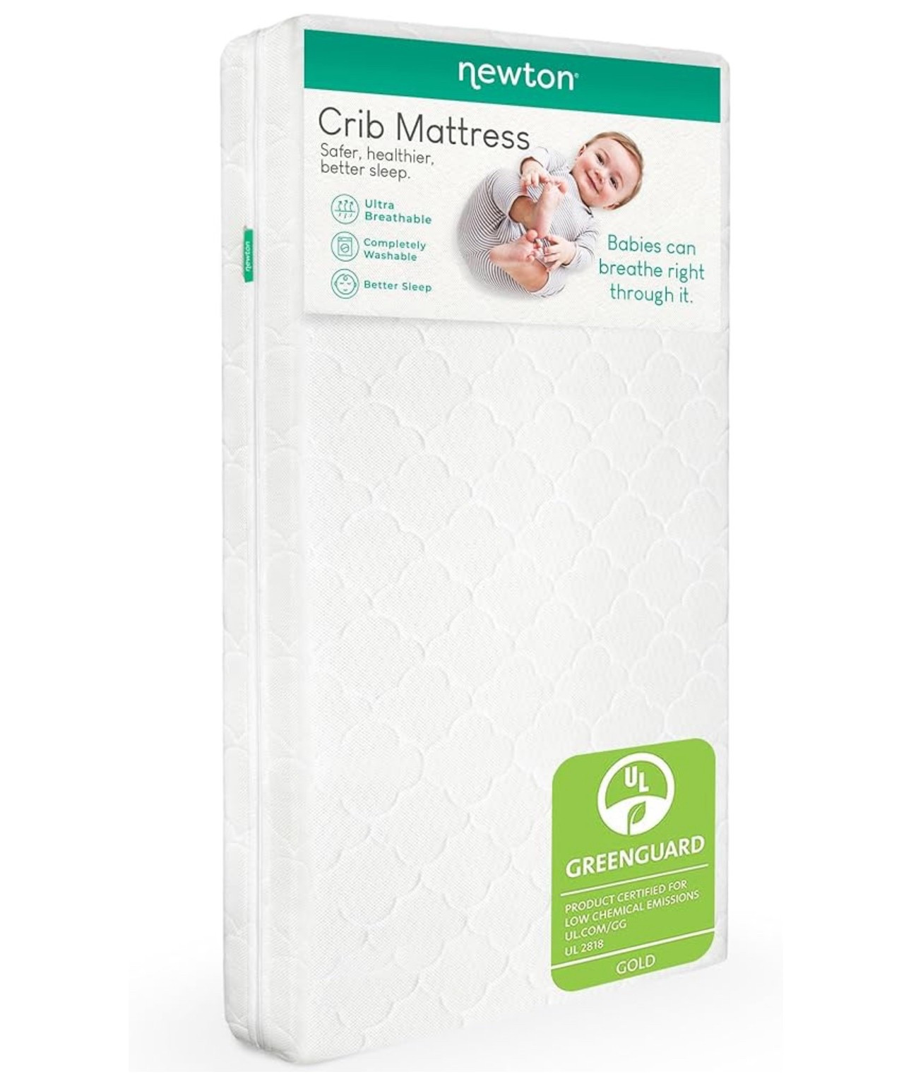 Baby mattress & sheets that I use for Celine 