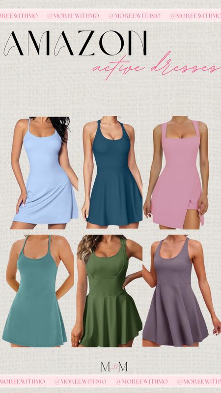 I've been living in active dresses, so I've rounded up a few on Amazon that I have in my cart!

Athleisure
Active Dresses
Workout Outfits
Amazon Fashion
Amazon Finds

#LTKActive #LTKFindsUnder50 #LTKFitness