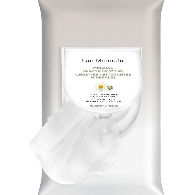 bareMinerals MINERAL CLEANSING WIPES 46 COUNT | Amazon (US)