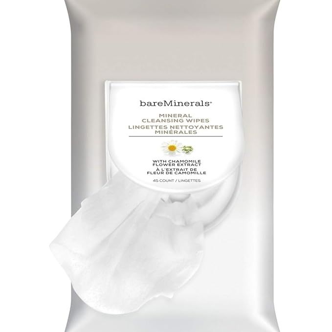 bareMinerals MINERAL CLEANSING WIPES 46 COUNT | Amazon (US)