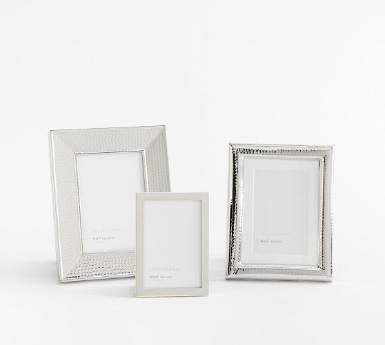 Silver Hammered Assorted Frames | Pottery Barn (US)
