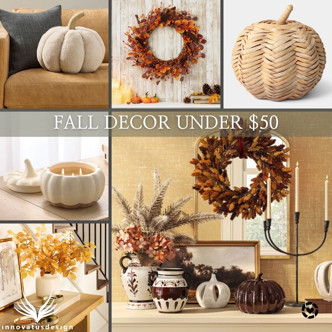 Fall Decor all under $50?! Yes please! We’ve rounded up some of our favorite fall decor finds for under $50. 🍁🍂

#LTKhome #LTKautumn #LTKfamily