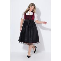 Dirndl, Schnürung, Spitze, Carré-Ausschnitt, ärmellos | Ulla Popken DE