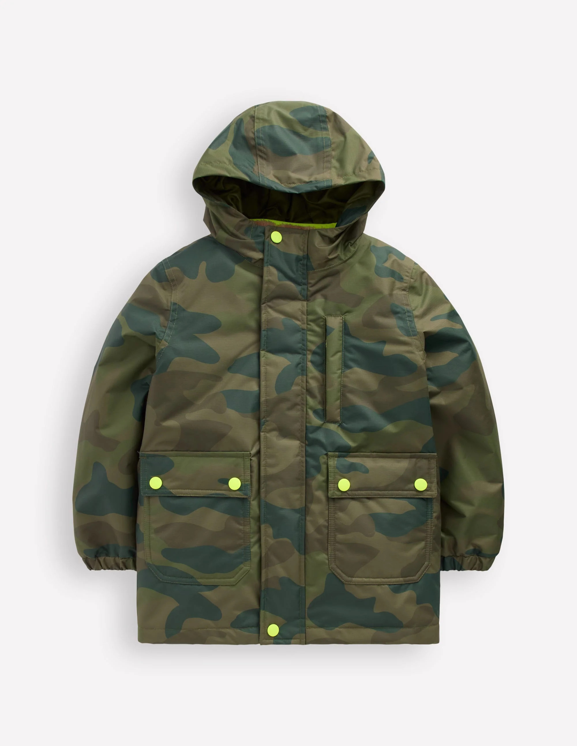 4-in-1 Waterproof Coat-Camo | Boden (US)