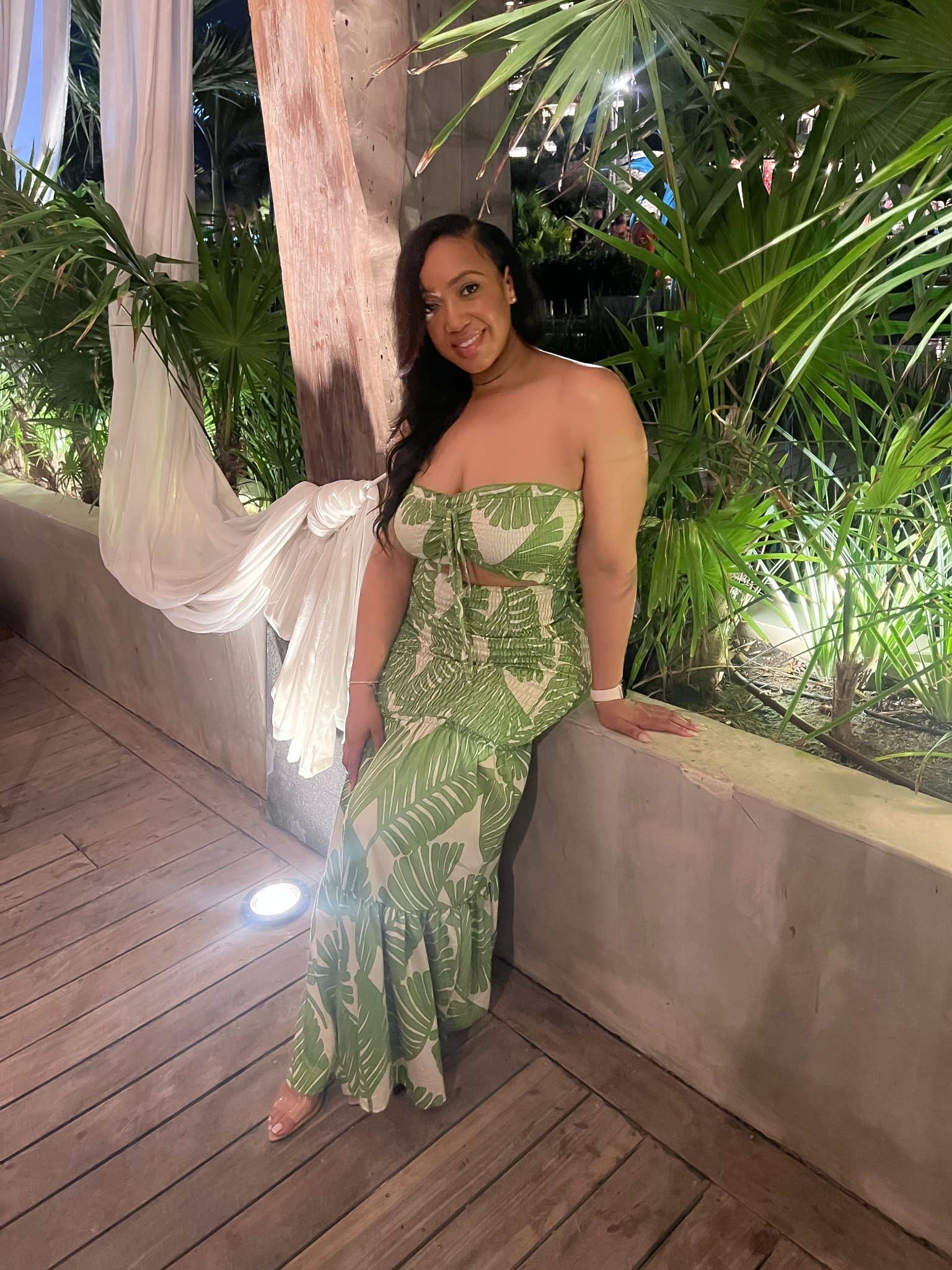 🌴 This dress was so perfect for vacay! I sized down to a Medium and it was perfect! Lots of stretch and tall girl friendly! 

#LTKTravel