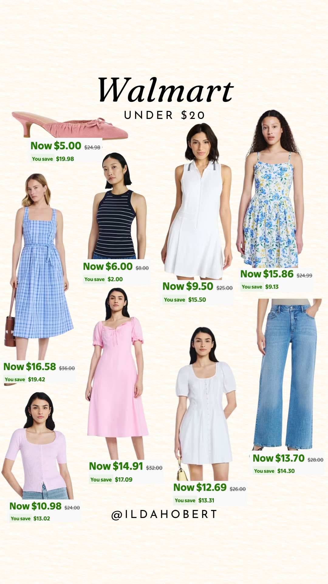 Walmart finds under $20!! 🙌🏼 So many cute summer pieces marked down!!

spring, summer, beach vacation outfit, summer dress, summer outfit, walmart fashion, walmart outfit

#LTKootd #LTKSeasonal #LTKSaleAlert