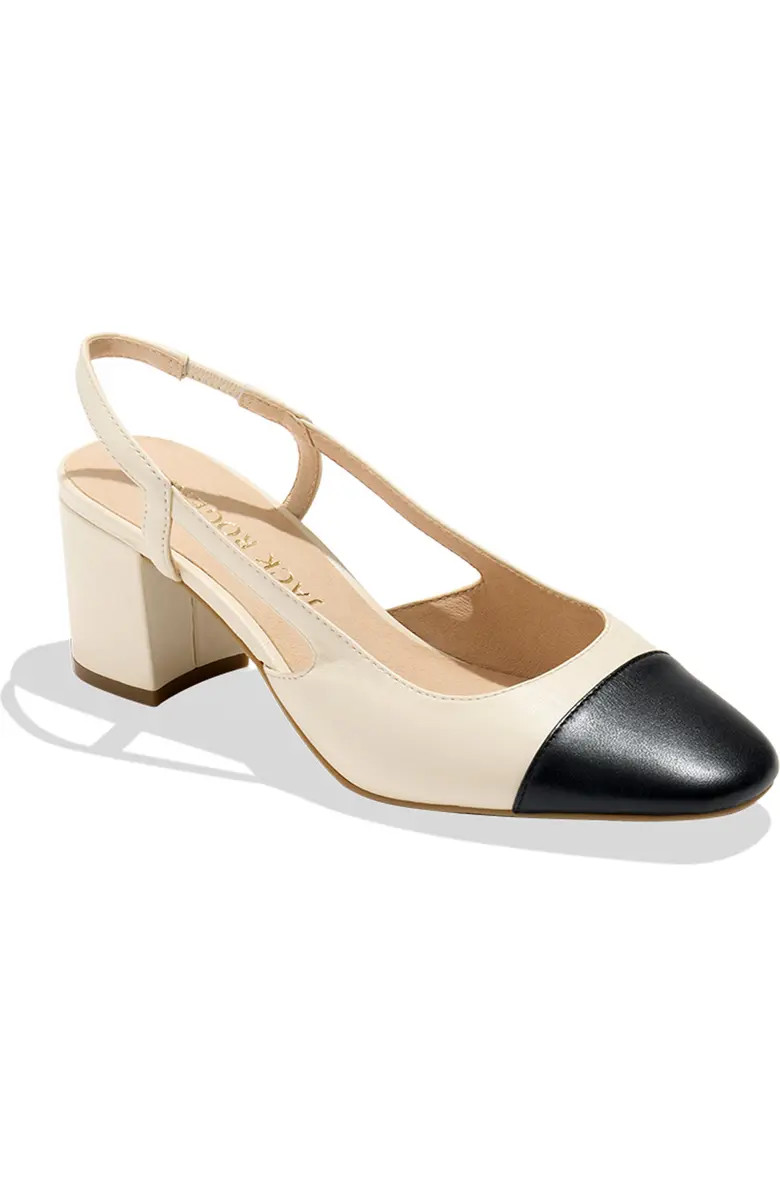 Jack Rogers Summer Cap Toe Slingback Sandal (Women) | Nordstrom | Nordstrom