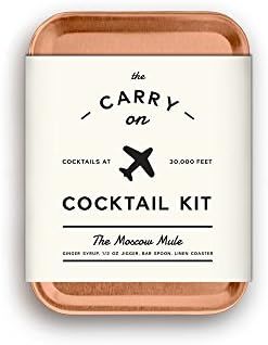 W&P MAS-CARRYKIT-MM Carry on Cocktail Kit, Moscow Mule, Travel Kit for Drinks on the Go, Craft Co... | Amazon (US)