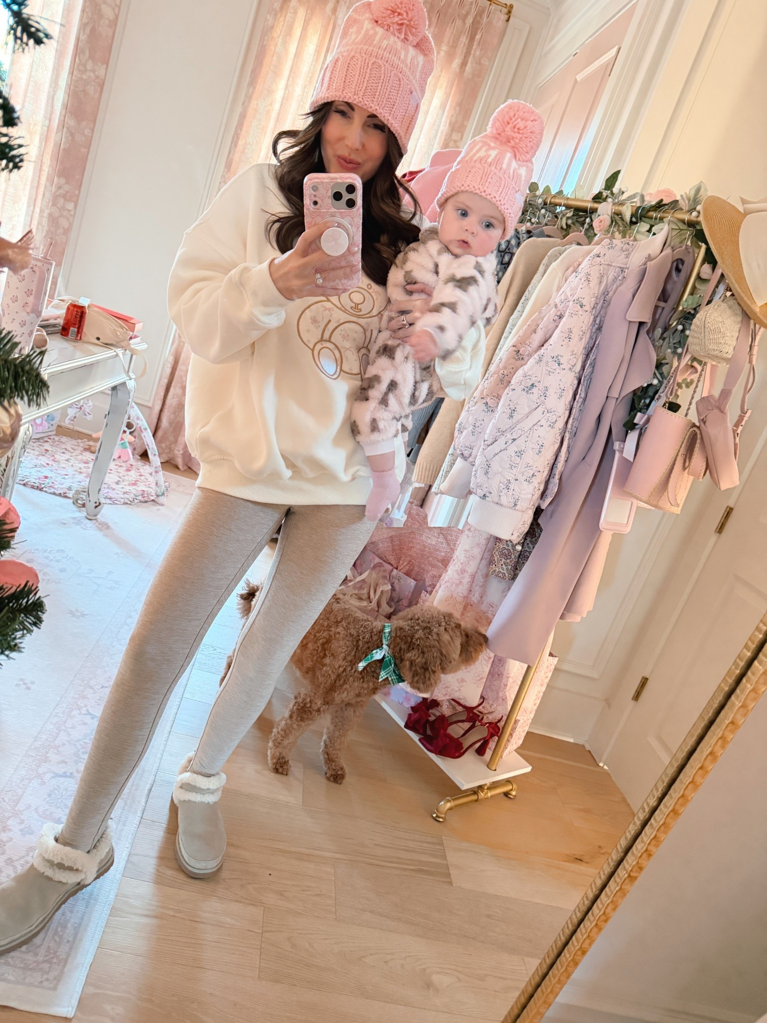 We’re bundled up and ready to go see the Christmas lights at Atlanta Botanical Gardens! Shop our matching mommy and me looks here! My sweatshirt is from Your Darling Style! 

#LTKmomlife #LTKHoliday #LTKBaby