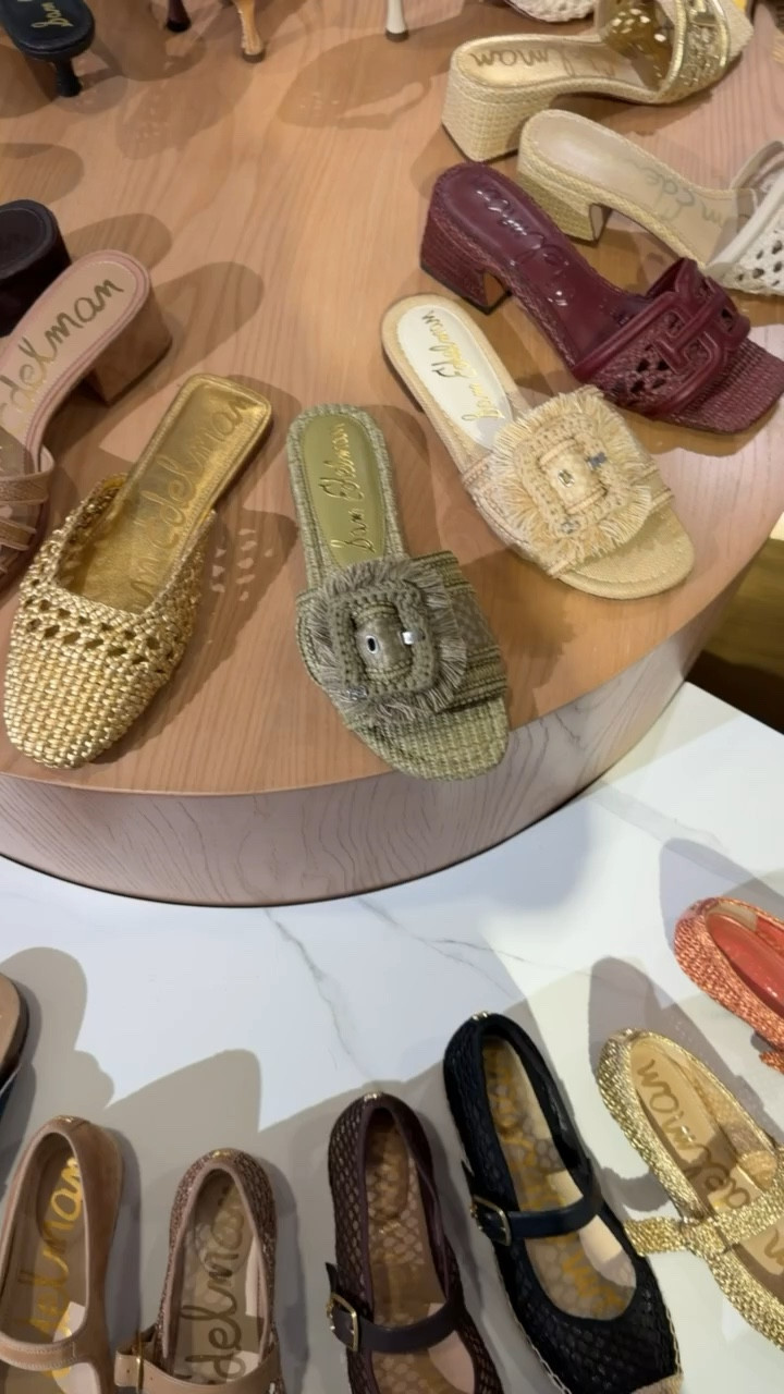 Cute slide sandals, vacation sandals, summer shoes, sam edelman, nordstrom, anna monteiro, annabrstyle

#LTKOver40