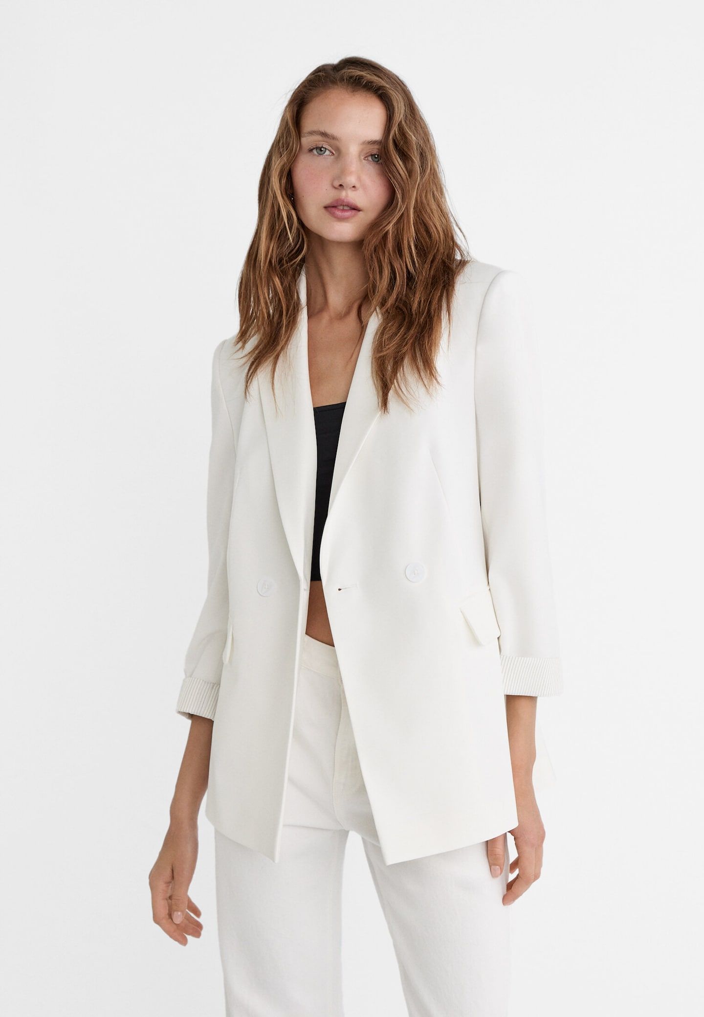 Blazer Slim-Fit zweireihig | Stradivarius DE