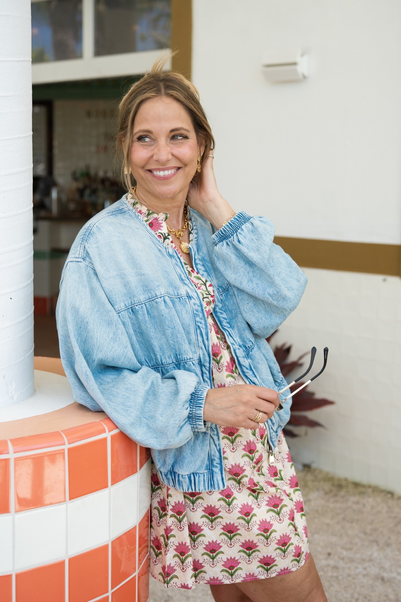 This is the perfect denim jacket for all those chilly summer nights! Use code TANDT10 for 10% off your purchase! 

#LTKMidsize #LTKOver40 #LTKSeasonal