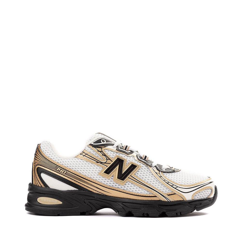 New Balance 740 Athletic Shoe - White / Gold / Black | Journeys