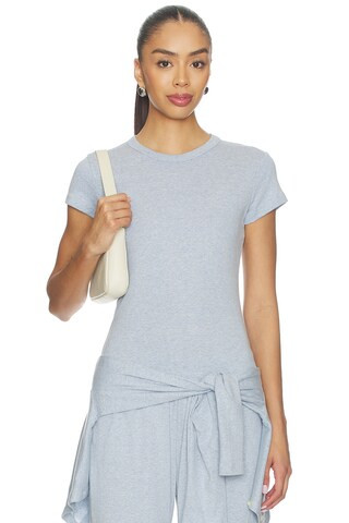 Nando Slim Fit Tee in Ciel Melange | Revolve Clothing (Global)