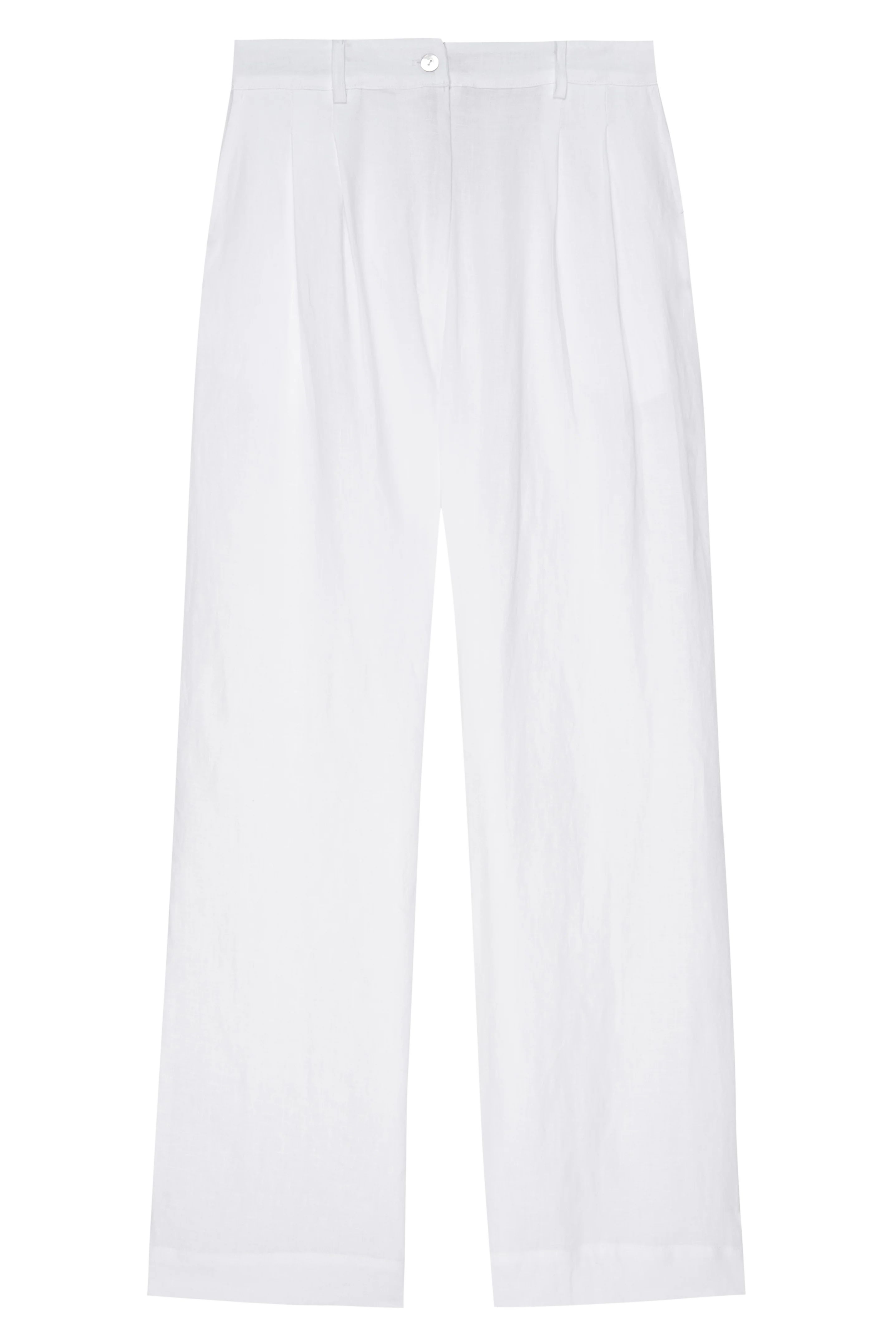 The Linen Pleated Trouser | DONNI.