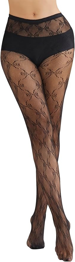 SOUTHRO Women's Patterned Tights Stockings Pantyhose for Halloween Cosplay Party | Amazon (US)