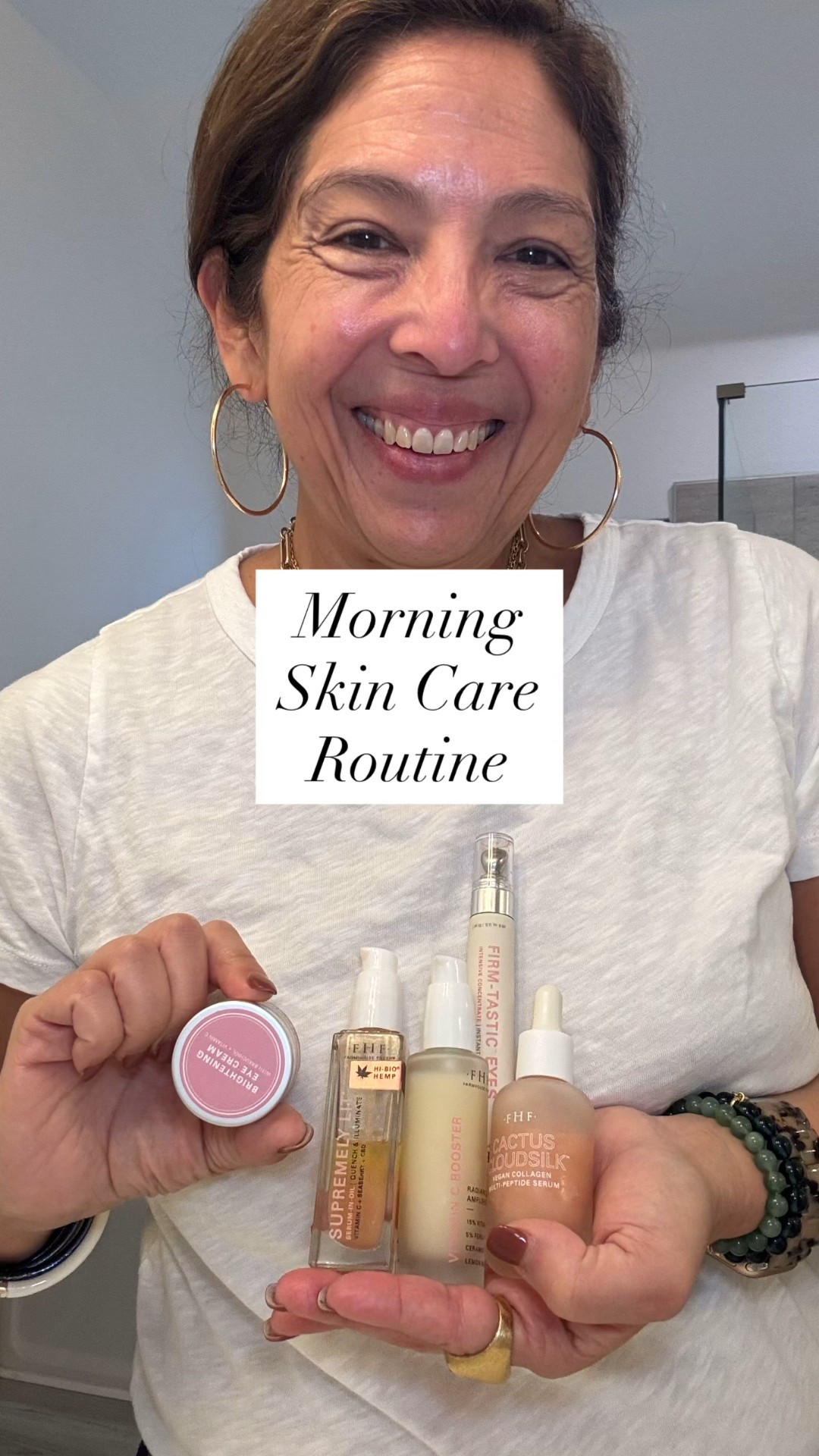 Morning skin care routine Part 1

I started using Farm House Fresh over a year ago and I love all of it. 

I am 55 year old mom of two boys/men, a wife, and woman in business who is 14/16 on the bottom, a L on top and I am 5’4”. 

#LTKBeauty #LTKOver40 #LTKMidsize