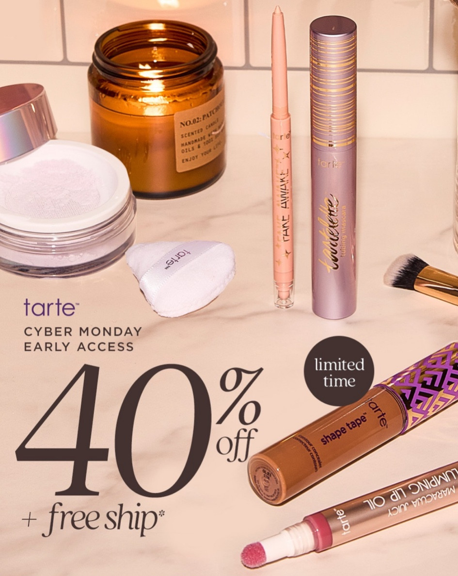 My favorites from Tarte today on sale with code cyber 

#LTKSaleAlert #LTKGiftGuide #LTKBeauty