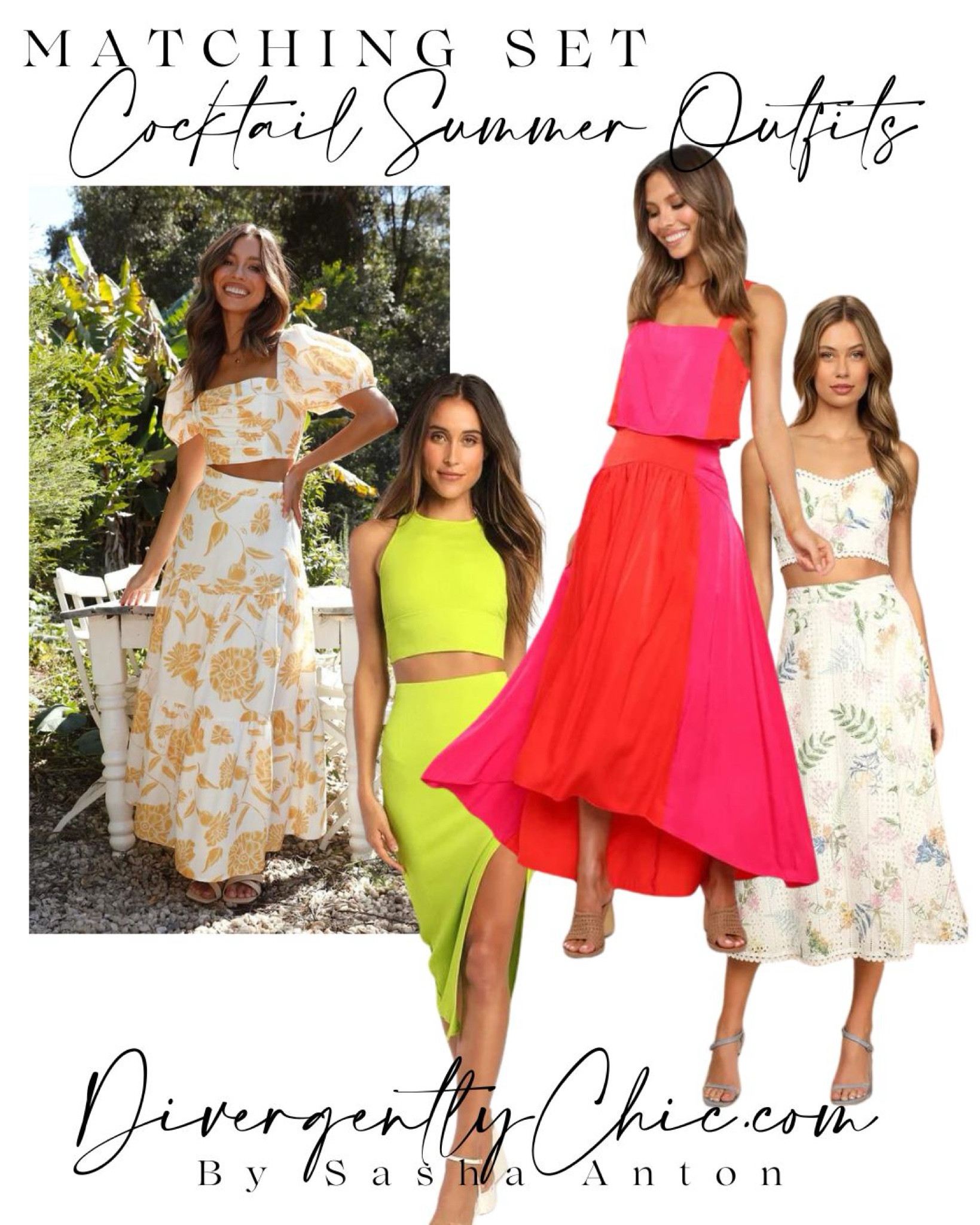 Perfect for Summer Weddings or Parties! 

In love with these sets! ☀️🌷

#LTKSeasonal #LTKStyleTip #LTKParties