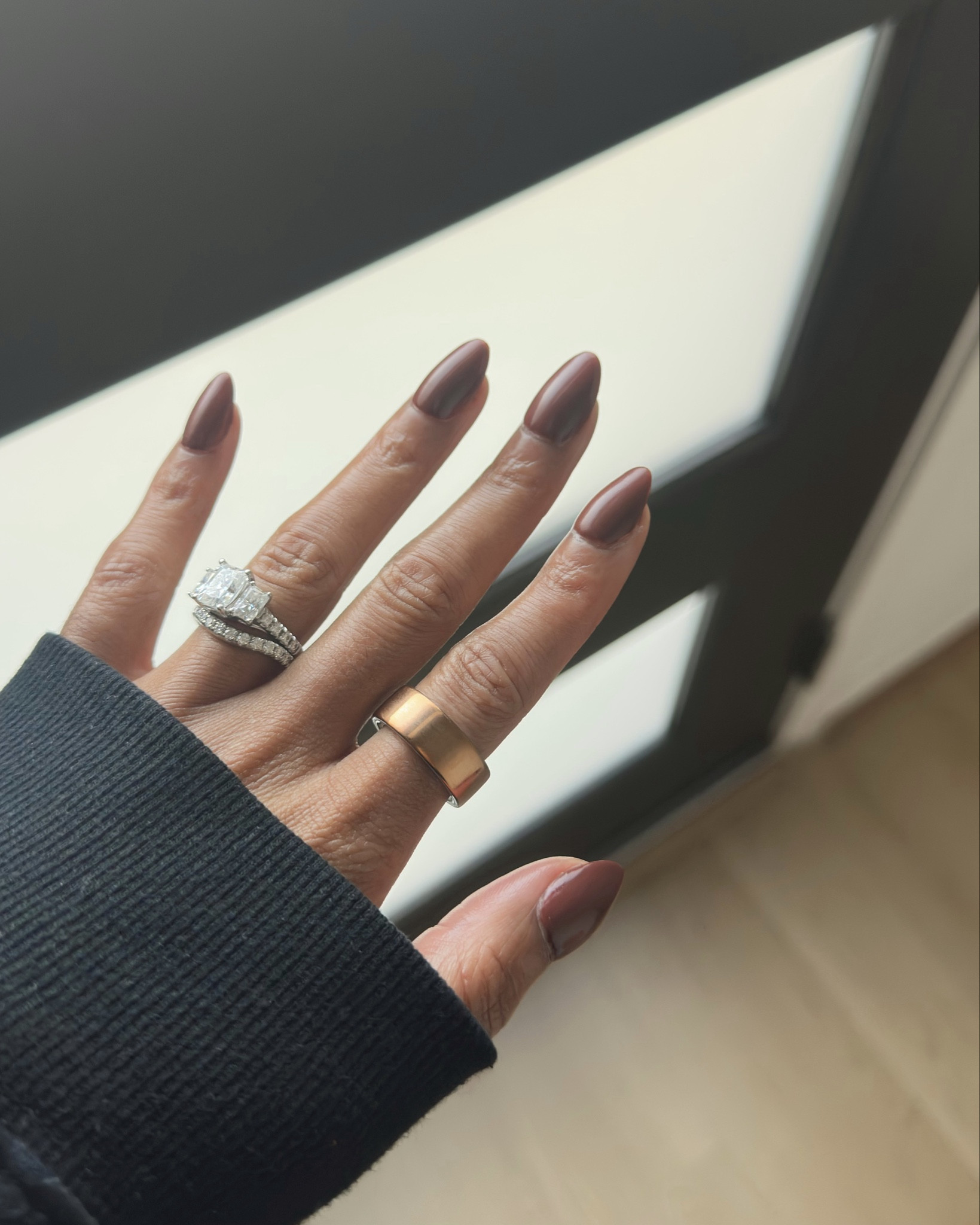 Short almond nails | maroon nails | gelx nails

#LTKBeauty