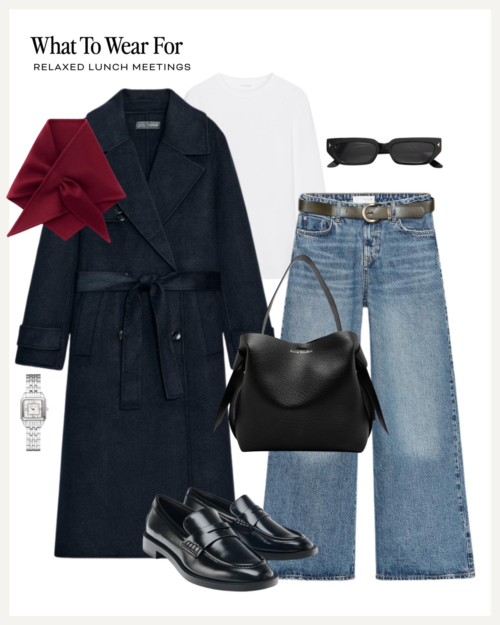 Autumn outfit inspo 🍂 

Navy wool coat / Zara new in / Wide jeans / black loafers / acne bag 

#LTKuk #LTKautumn